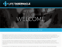 Tablet Screenshot of lifetabernacleaustin.com